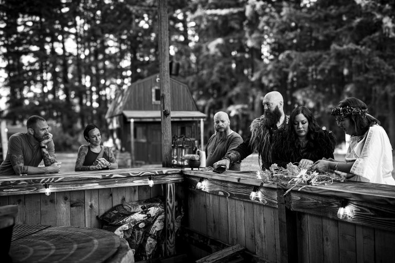 Michelle & Scott’s Viking Wedding